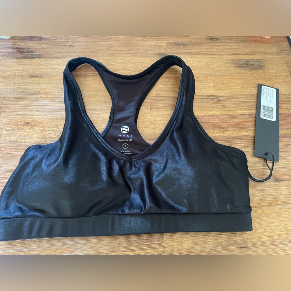 Sexy noli liquid black bra, lined and lightly padded